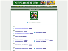 Tablet Screenshot of bolao.canalsports.com.br